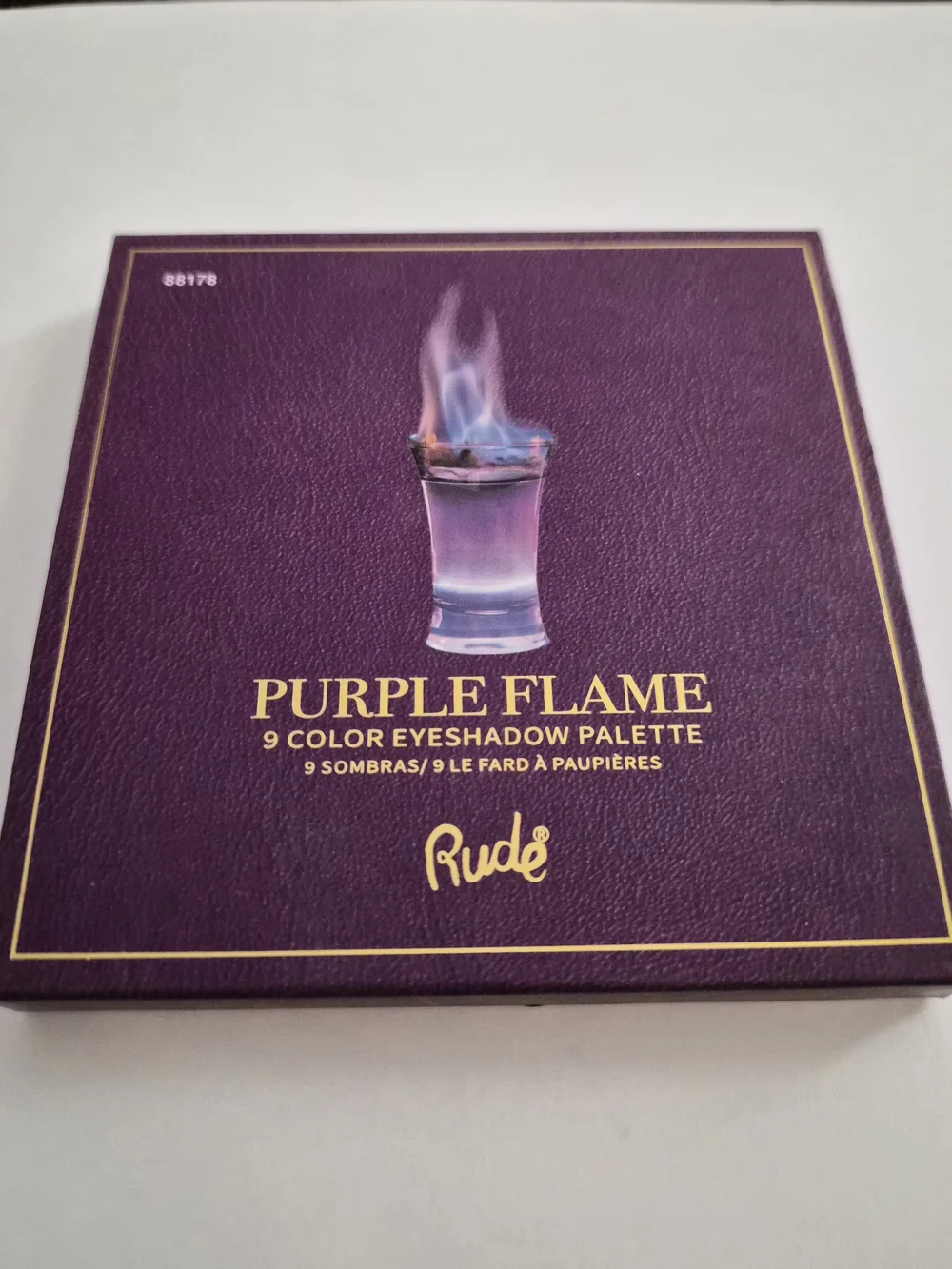 NWT Rude Cosmetics Cocktail Party Eyeshadow Palette - Purple Flame
